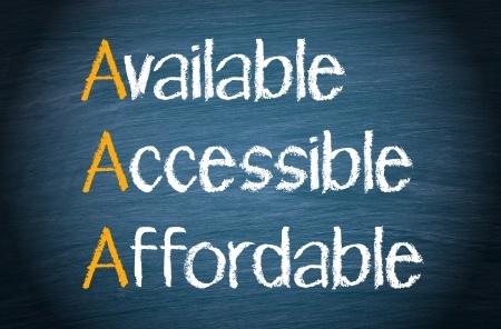 Available, Accessible, Affordable