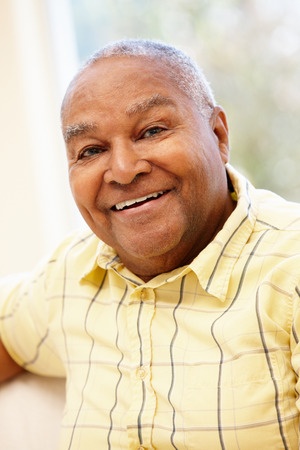 42109207 - senior african american man